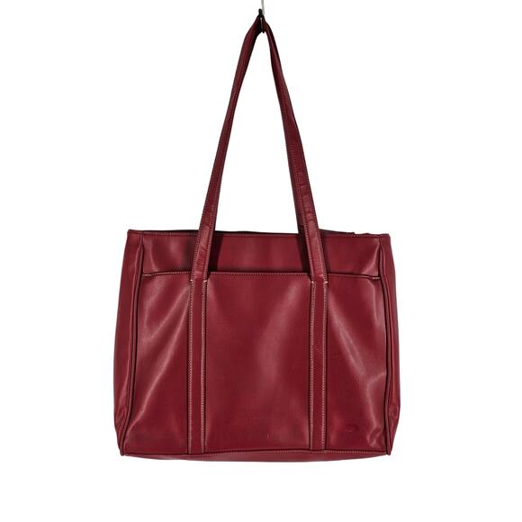 BUXTON RED CARRYALL OR LAPTOP TOTE BAG - STYLISH AND FUNCTIONAL - Picture 1 of 15